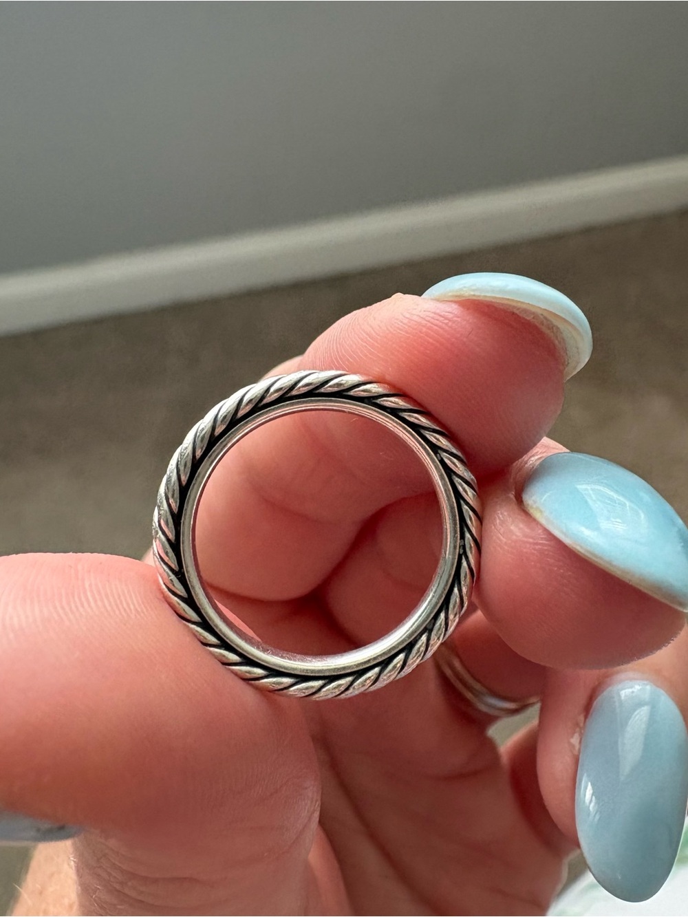 David Yurman Cable Collectibles Band Ring, 3mm, Size 6 - Picture 7 of 16